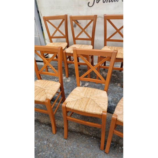  Καρέκλα με ψάθα Granny's  111954