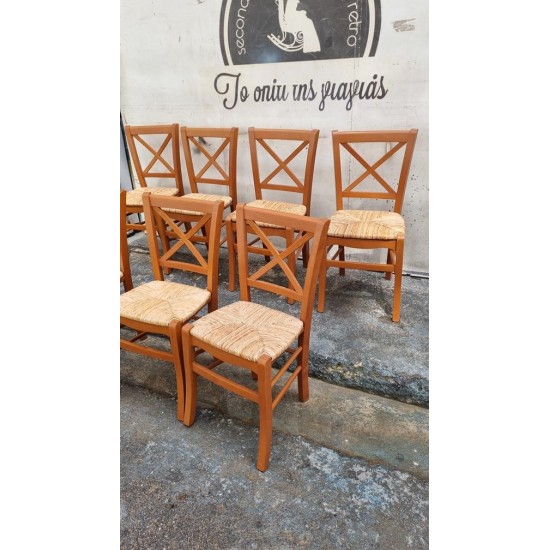  Καρέκλα με ψάθα Granny's  111954
