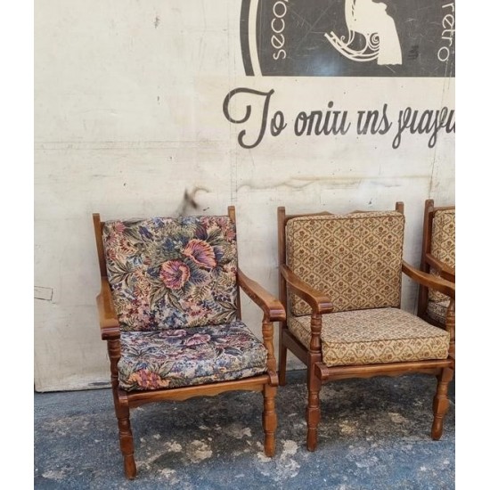 Καρεκλοπολυθρόνα ξύλινη Granny's 112708
