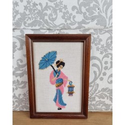    Καδράκι κέντημα εποχής Granny's  110603