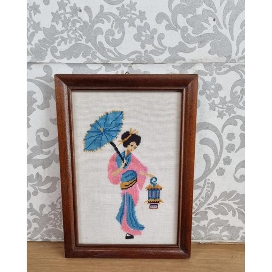    Καδράκι κέντημα εποχής Granny's  110603