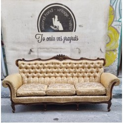 Καναπές καπιτονέ εποχής Granny's 116727