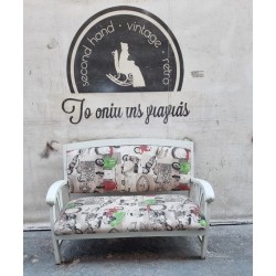 Διθέσιος καναπές ξύλινος Granny's 115224