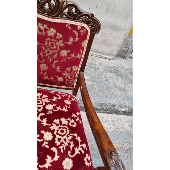 Διθέσιος καναπές με σκαλίσματα Granny's 112494