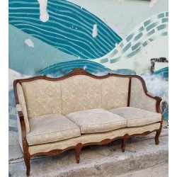 Τριθέσιος καναπές Granny's 199104