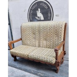 Καναπές διθέσιος ξύλινος Granny's 104982 