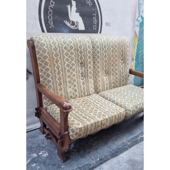 Καναπές διθέσιος ξύλινος Granny's 104982 