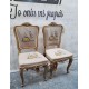 Καρέκλα με κέντημα  Granny's 103755