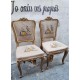 Καρέκλα με κέντημα  Granny's 103755