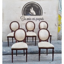 Καρέκλα με οβάλ πλάτη Granny's 119155