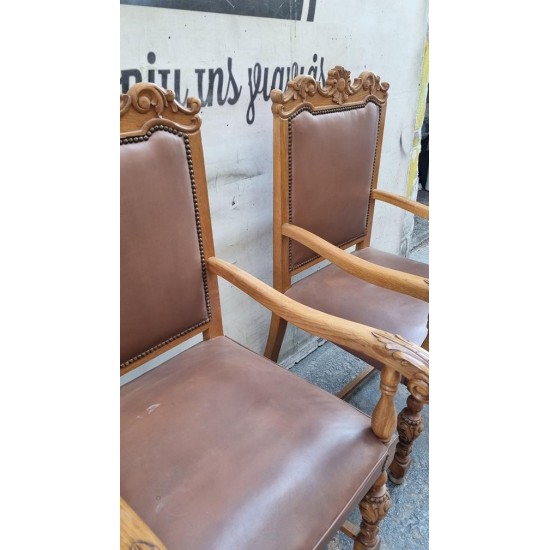 Καρεκλοπολυθρόνα με σκαλίσματα Granny's 109107