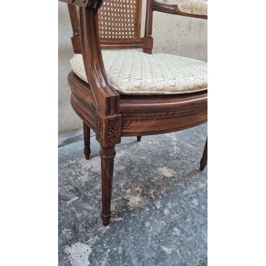 Καρεκλοπολυθρόνα με ψάθα Granny's 118548