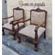 Καρεκλοπολυθρόνες σκαλιστές  104492