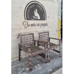Καρεκλοπολυθρόνα ξύλινη Granny's 113293