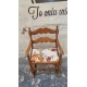 Καρεκλοπολυθρόνα ξύλινη Granny's 109983
