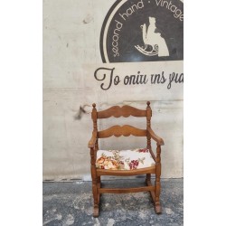 Καρεκλοπολυθρόνα ξύλινη Granny's 109983