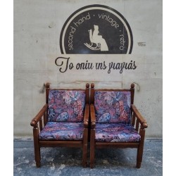 Καρεκλοπολυθρόνα ξύλινη Granny's 111553