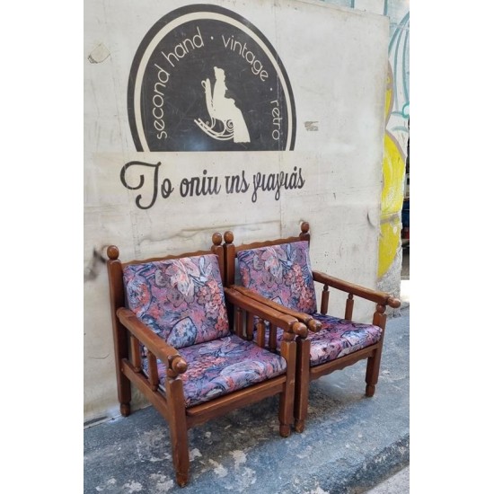 Καρεκλοπολυθρόνα ξύλινη Granny's 111553