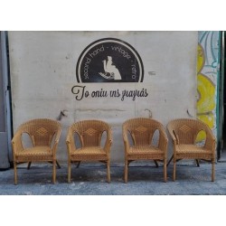 Καρεκλοπολυθρόνα μπαμπού Granny's 107704