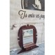  Καθρέφτης ξύλινος Granny's  109097
