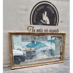 Καθρέφτης με σκαλιστή κορνίζα Granny's 102931