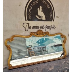 Καθρέφτης με σκάλισμα εποχής Granny's 106704
