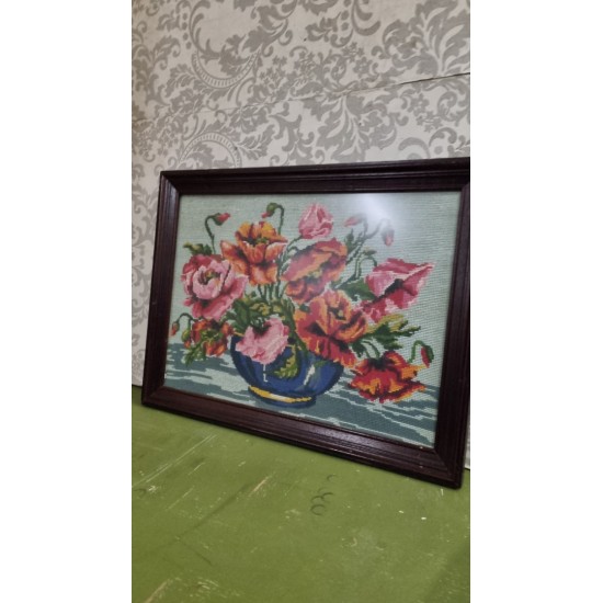    Κάδρο κέντημα ελαφάκι εποχής Granny's  113466