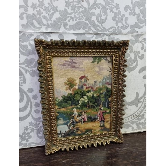    Καδράκι κέντημα εποχής Granny's  128270