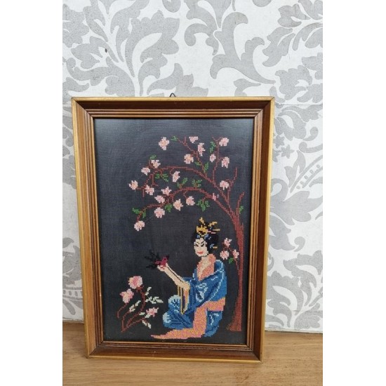    Καδράκι κέντημα εποχής Granny's  113452