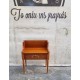 Κομοδίνο με μαρκετερί λεπτομέρειες Granny's 104525