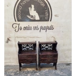 Κομοδίνο ξύλινο Granny's  108705