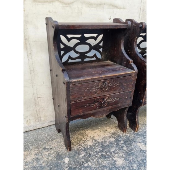 Κομοδίνο ξύλινο Granny's  108705