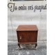 Κομοδίνο με anglais πόδια Granny's 101366