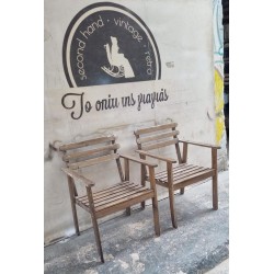 Καρεκλοπολυθρόνα ξύλινη Granny's 110984