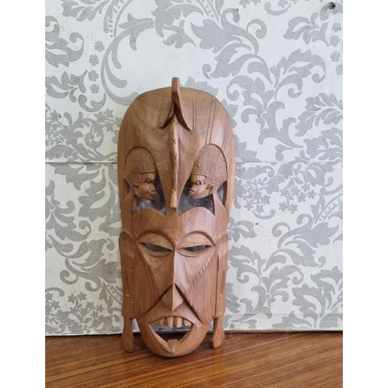 Διακοσμητική μάσκα ξύλινη Granny's 117960