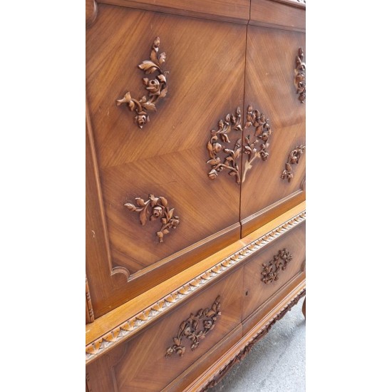 Έπιπλο μπαρ με σκαλίσματα Granny's 118546 (Α)