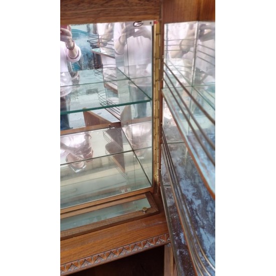 Έπιπλο μπαρ με σκαλίσματα Granny's 118546 (Α)