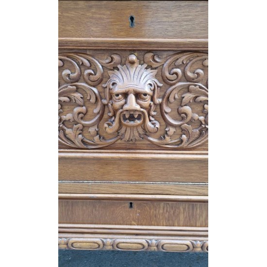 Κλασικός μπουφές με σκαλίσματα Granny's 119193 (Α)