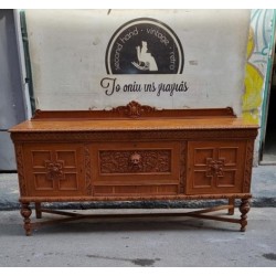 Κλασικός μπουφές με σκαλίσματα Granny's 119193 (Α)