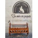 Ξύλινη μπουκαλιέρα τοίχου Granny's 116579
