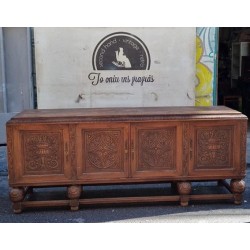 Μπουφές με σκαλίσματα Granny's 117764 (Α)