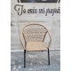 Καρεκλοπολυθρόνα με ψάθα Granny's 119551