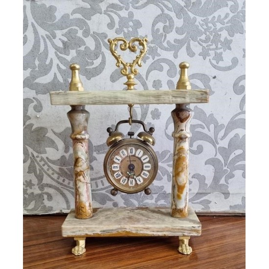  Ρολόι μαρμάρινο Vintage Granny's 110644