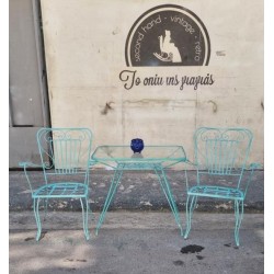 Σετ καρεκλοπολυθρόνες -τραπέζι φερ φορζε 111599