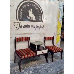 Σετ κουτσομπόλα - έπιπλο τηλεφώνου με καρέκλα Granny's 106473