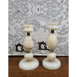 Σετ Κηροπήγια μαρμάρινα Granny's 101517