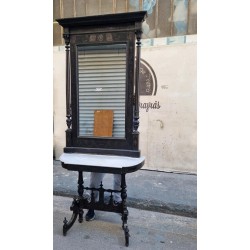 Σετ Κονσόλα με μάρμαρο και καθρέφτης Granny's  119001