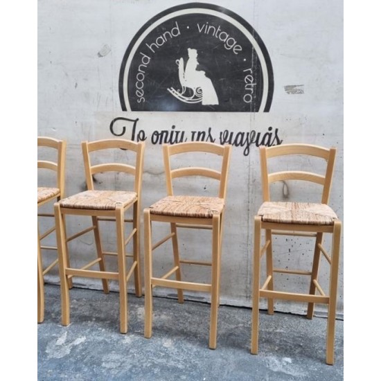  Σκαμπό με ψάθα  Granny's 118935