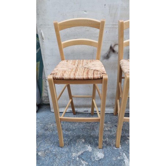  Σκαμπό με ψάθα  Granny's 118935