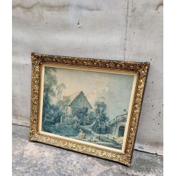 Vintage κάδρο εκτύπωση Granny's 104317